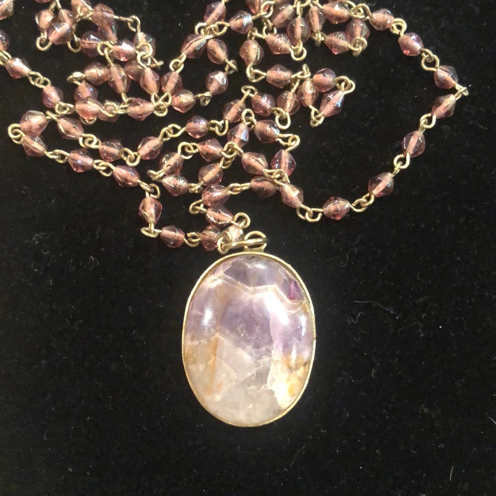 Natural Purple Gemstone “Amethyst” Pendant - Picture 6 of 6